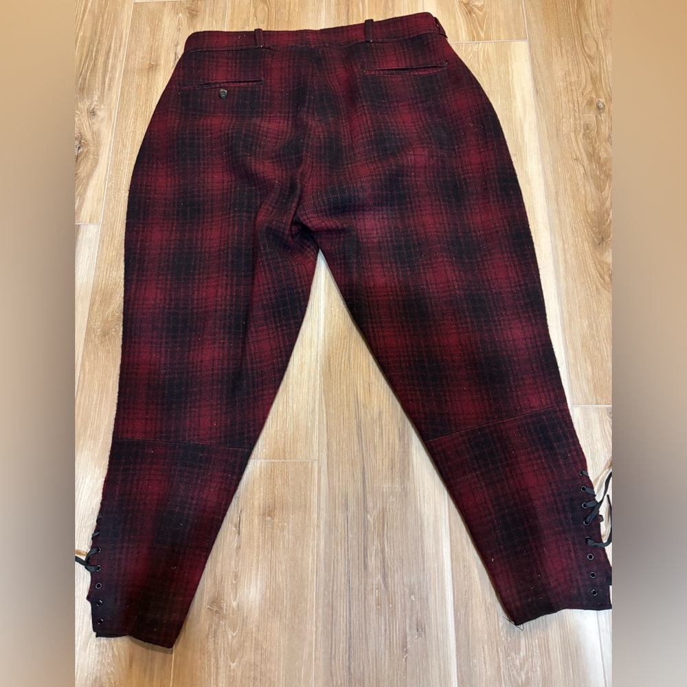 Woolrich Penn Rich plaid hunting pants vintage